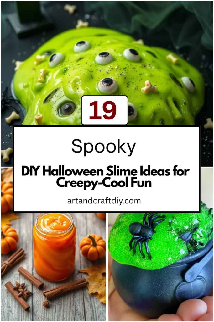 DIY Halloween Slime Ideas for Creepy-Cool Fun