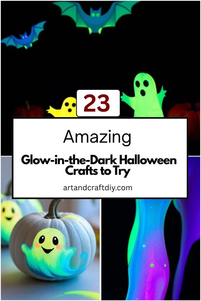 Glow-in-the-Dark Halloween Crafts to Try