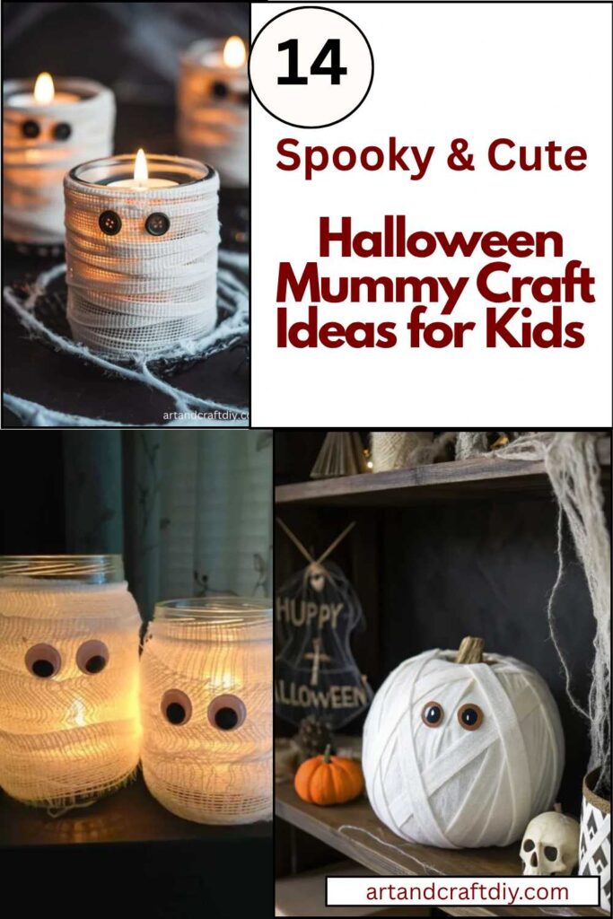 Halloween Mummy Craft Ideas for Kids
