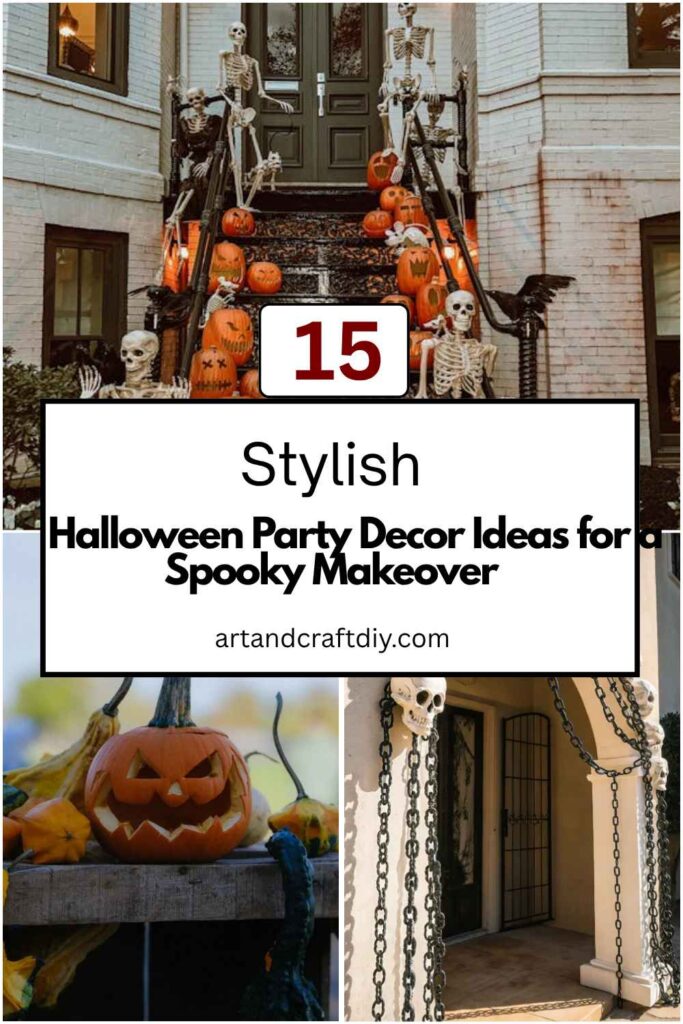 Halloween Party Decor Ideas for a Spooky Makeover