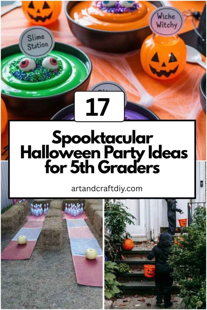 Halloween Party Ideas for 5th Graders