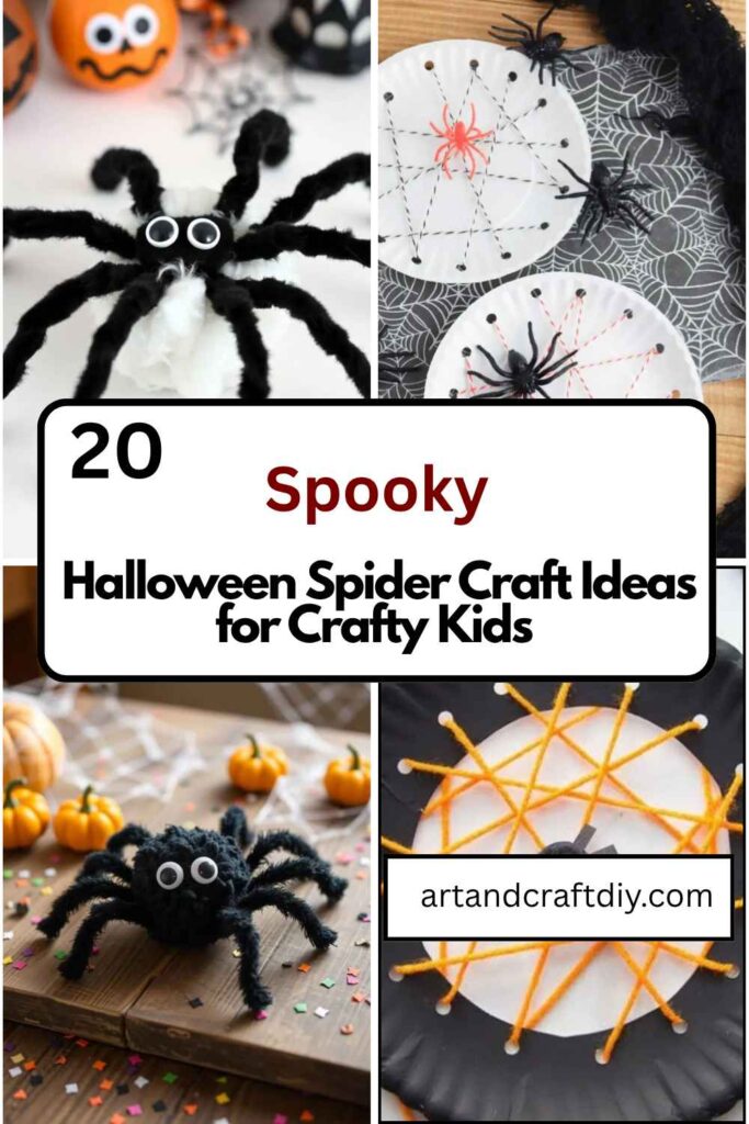 Halloween Spider Craft Ideas for Crafty Kids
