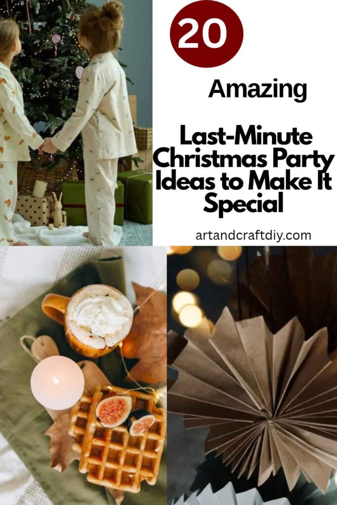 Last-Minute Christmas Party Ideas to Make It Special