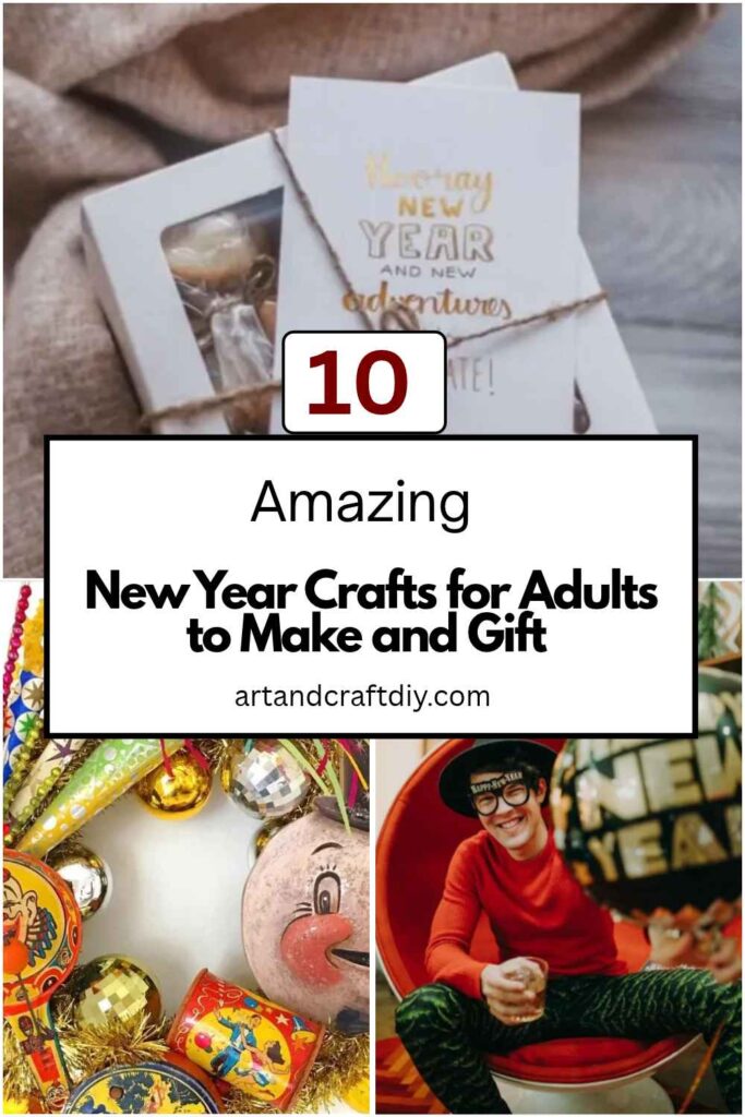 New Year Crafts for Adults to Make and Gift