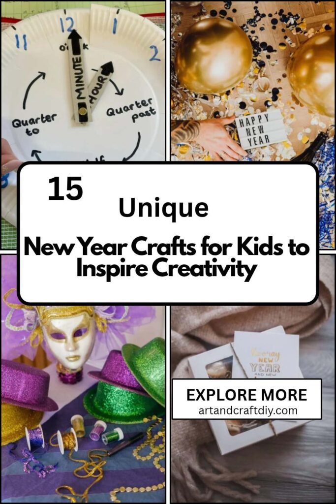 New Year Crafts for Kids to Inspire Creativity