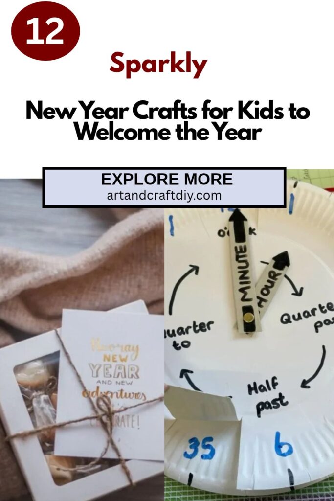 New Year Crafts for Kids to Welcome the Year