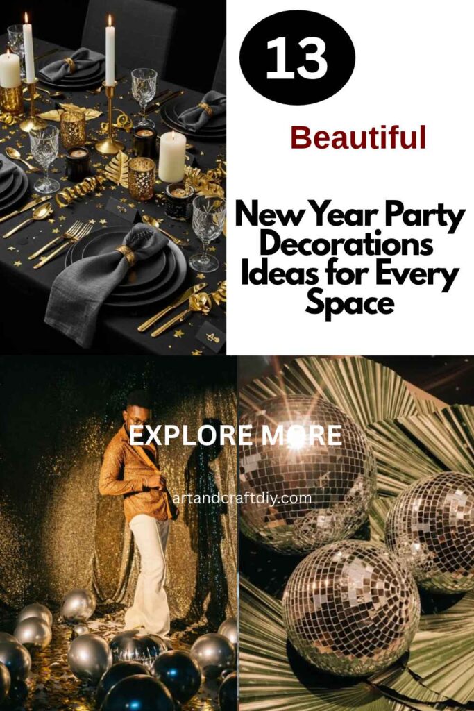 New Year Party Decorations Ideas for Every Space