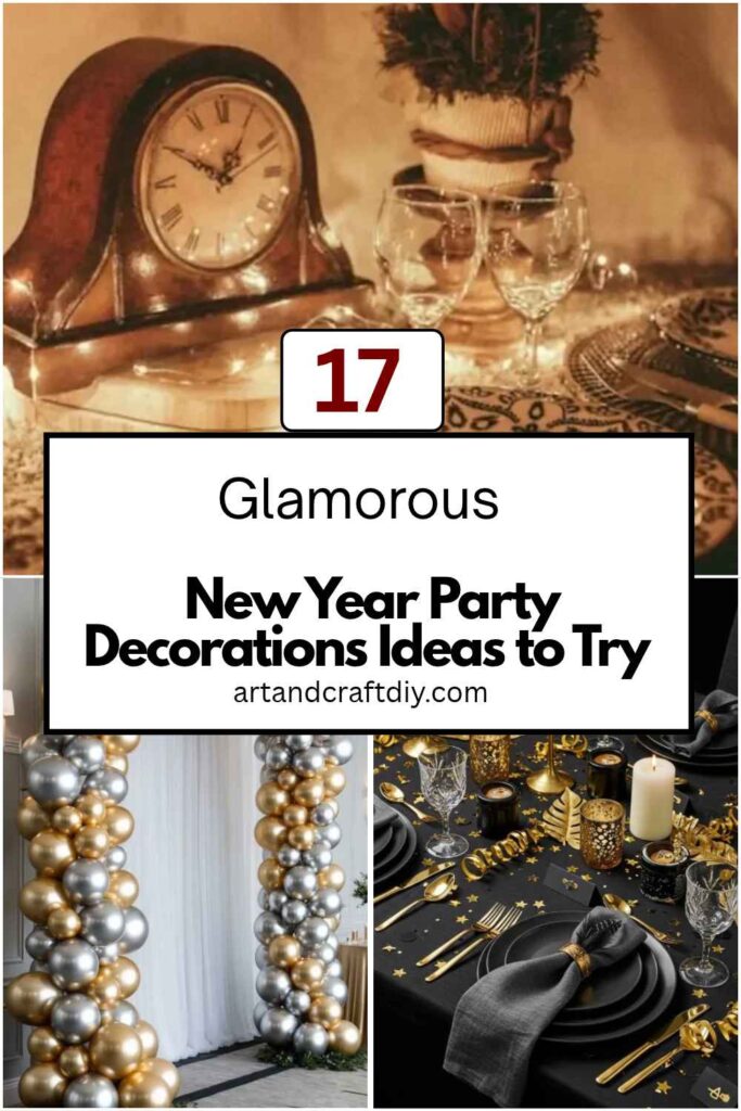 New Year Party Decorations Ideas to Try