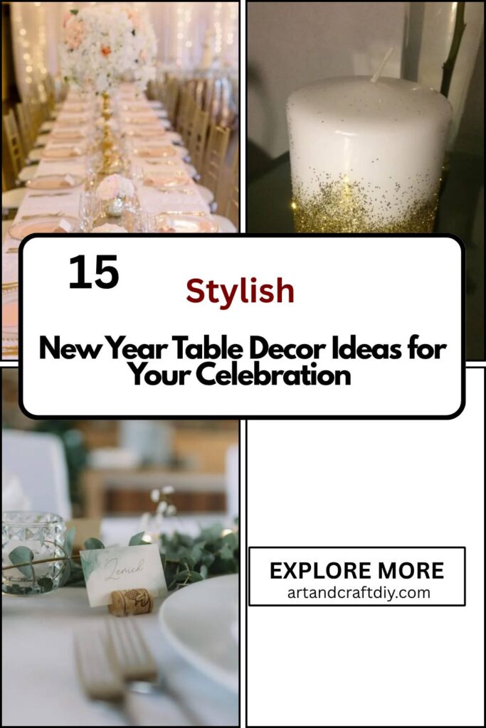 New Year Table Decor Ideas for Your Celebration
