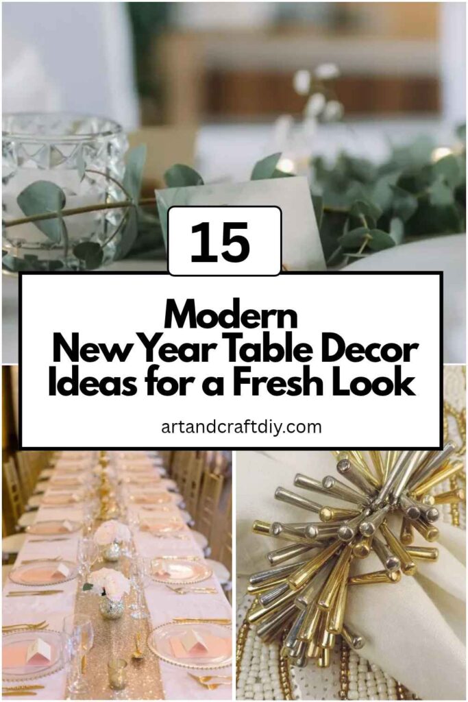 New Year Table Decor Ideas for a Fresh Look