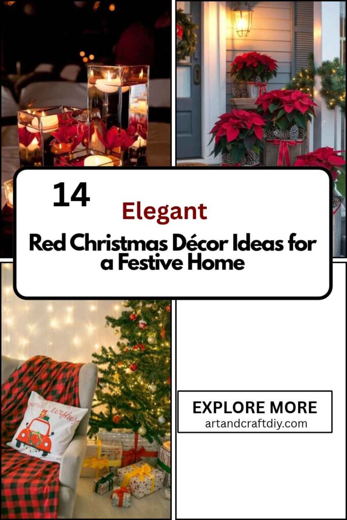  Red Christmas Décor Ideas for a Festive Home