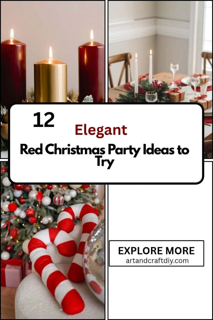 Red Christmas Party Ideas to Try
