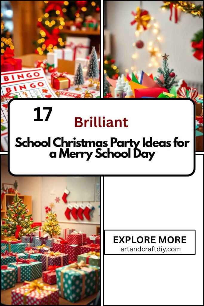 School Christmas Party Ideas for a Merry School Day