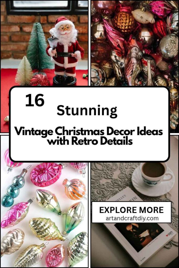 Vintage Christmas Decor Ideas with Retro Details