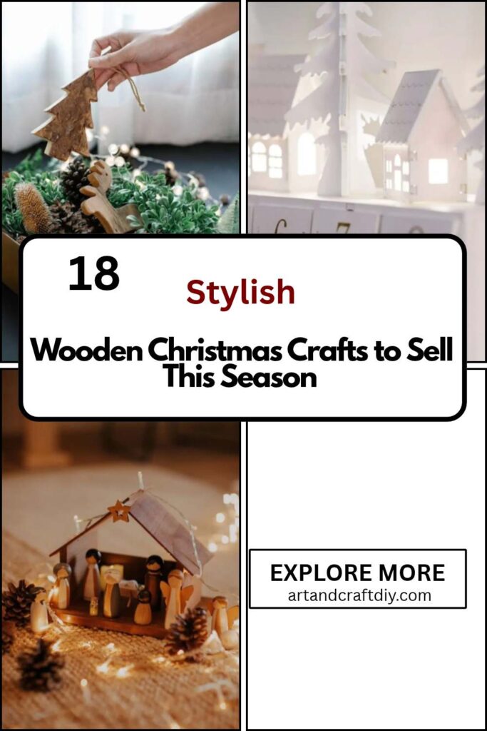 Wooden Christmas Crafts to Sell This Season