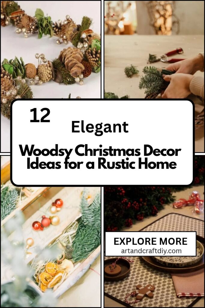 Woodsy Christmas Decor Ideas for a Rustic Home